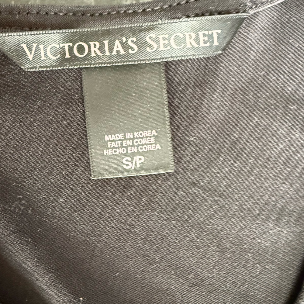 Victoria's Secret SMALL Black Asymmetric Sexy Knee Length Dress - Picture 5 of 7